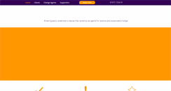 Desktop Screenshot of changeagents.org.uk