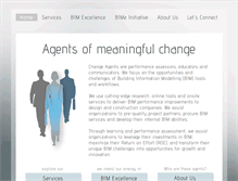 Tablet Screenshot of changeagents.com.au